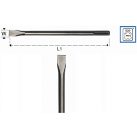 Scalpello A Taglio Attacco Sds Max Maurer Plus