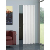 PORTA A SOFFIETTO 'TAMBORA' cm 82 x 210 - colore bianco