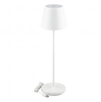 LAMPADA DA TAVOLO TOUCH RICARICABILE 'SLIM' 2 W - corpo colore bianco